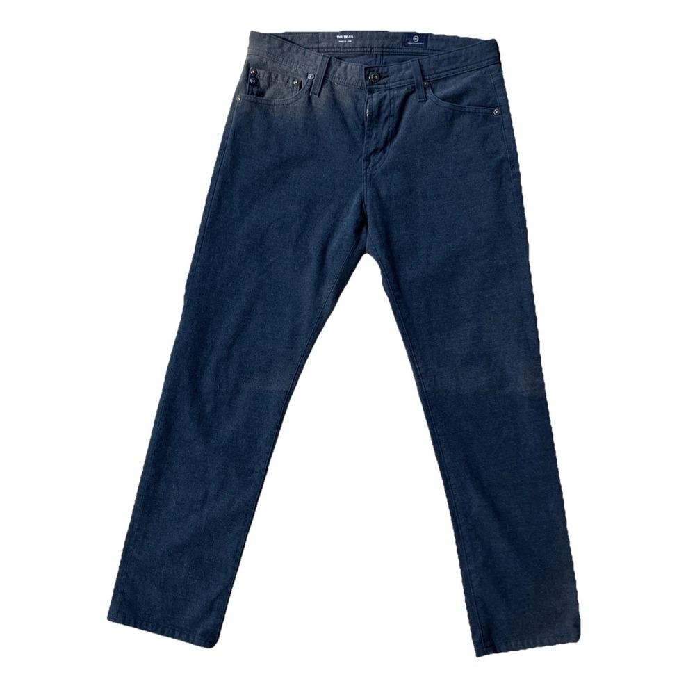 AG Adriano Goldschmied Tellis Jeans Mens 30x27 Gray Modern Slim Stretch Pants